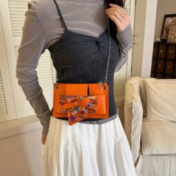 Bead Chain Women's PU Mobile Phone Crossbody Bag For Daily Commute Office Work Solid Color Shoulder Bag Lady Purses