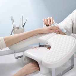 Large Armrest Manicure Pad, Soft Butterfly Hand Pillow, Detachable and Foldable Manicure Hand Pillow, Special Tool for Nail Salons