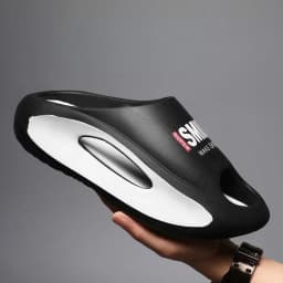 High quality new Slippers Men Women Eva Soft Bottom Slippers Thick Bottom Comfortable Shock-absorbing Lightweight Beach Shoes