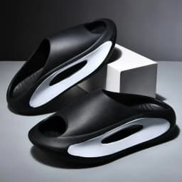 High quality new Slippers Men Women Eva Soft Bottom Slippers Thick Bottom Comfortable Shock-absorbing Lightweight Beach Shoes