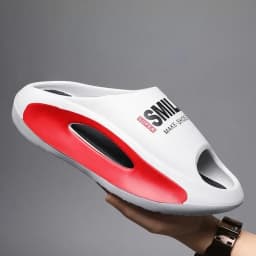 High quality new Slippers Men Women Eva Soft Bottom Slippers Thick Bottom Comfortable Shock-absorbing Lightweight Beach Shoes