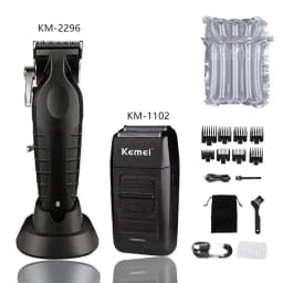 Kemei Hair Clipper Kit KM-2296 KM-2299 KM-1102 Men's Electric Hair Trimmer Machine Professional Hair Cutting Machine for Men