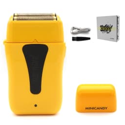 Jucai JC10000 Professional Barber Shaver Hypoallergenic Double Foil Oil Head 10000RPM Cordless Men's Electric Shaver Trimmer