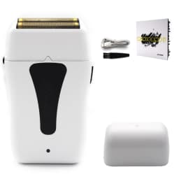 Jucai JC10000 Professional Barber Shaver Hypoallergenic Double Foil Oil Head 10000RPM Cordless Men's Electric Shaver Trimmer