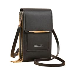 High Quality PU leather Crossbody Bags RFID Anti Theft Purse Bag Touch Screen Phone Bag Women Travel Smartphone Handbag