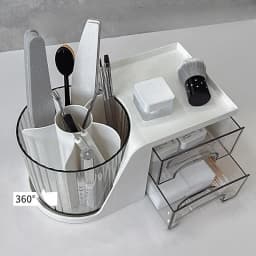 Nail Art Tools Storage Box Cotton Swab Container Nail Accessories Makeup Brush Organizer Box Nail Brush Pen Holder nails tool