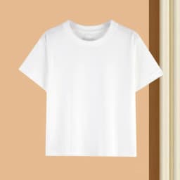 Summer Smiling Face Print Children's T-shirt Short-sleeved Pure Cotton Loose Basic Versatile Base Cool Simple Kid Girl Tees Tops