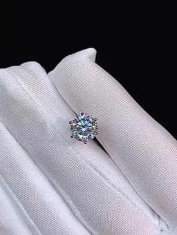 GRA Certificate 100% Moissanite Earrings for Women Pass Diamond Testing Pen Ear Studs 925 Sterling Silver Fine Jewelry