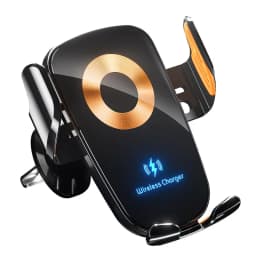 15W Car Wireless Charger 360° Rotation Air Vent Cellphone Bracket For iPhone 16 15 14 13 12 Samsung Xiaomi Fast Charging Station
