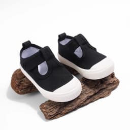 Spring Summer New Arrival Cute Candy Colors T-Strap Canvas Shoes Mesh Breathable Safety Toe Casual Soft Sole Girls Baby Toddler