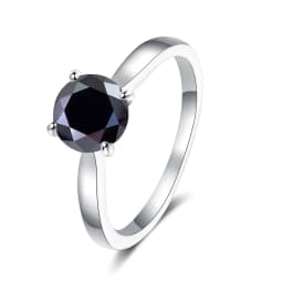2 Carat Colorful Moissanite Rings D Color VVS Original Sterling Silver 925 Jewelry For Women Wedding Bands with Free Certificate