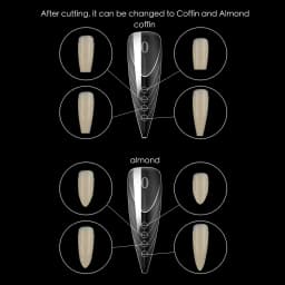 150pcs French Line Nail Form Insert Capsule Ongle Reverse Popits Dual Top Form Extended Nail Dual Form Tips for Salon