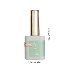 OUBOLI Super Diamond Base Coat UV Gel 15ml No Wipe Shiny Top Coat Clear Watercolor Soak Off UV LED Nail Gel Polish Function Gel