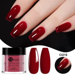 10pcs/set Nail Dipping Powder Natural Dry No Lamp Cure DIY Nail Art Decoration Pigment Dust Glitter Long Lasting Nail Supplies