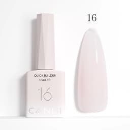 CANNI HEMA Free TPO Free Quick Glitter Jelly Builder UV Extension Constuction Self Levelling Soak Off UV LED Gel Nail Polish 9ml