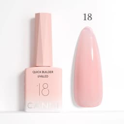 CANNI HEMA Free TPO Free Quick Glitter Jelly Builder UV Extension Constuction Self Levelling Soak Off UV LED Gel Nail Polish 9ml