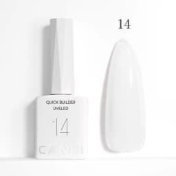 CANNI HEMA Free TPO Free Quick Glitter Jelly Builder UV Extension Constuction Self Levelling Soak Off UV LED Gel Nail Polish 9ml