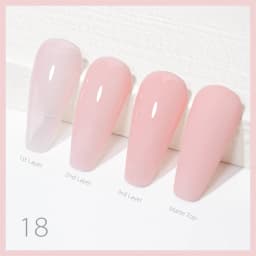 CANNI HEMA Free TPO Free Quick Glitter Jelly Builder UV Extension Constuction Self Levelling Soak Off UV LED Gel Nail Polish 9ml