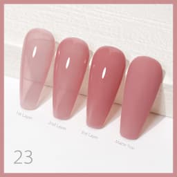 CANNI HEMA Free TPO Free Quick Glitter Jelly Builder UV Extension Constuction Self Levelling Soak Off UV LED Gel Nail Polish 9ml