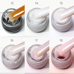 CANNI HEMA Free TPO Free Quick Glitter Jelly Builder UV Extension Constuction Self Levelling Soak Off UV LED Gel Nail Polish 9ml