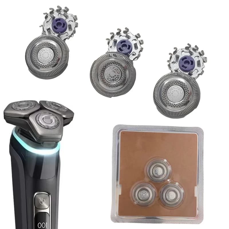 SH91/52 Replacement Heads Blades Compatible for Shavers Series S9000 & 9000 Prestige SP981X,SP9820,SP986X,SP9861,SP9863