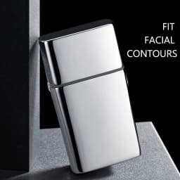 Cordless Metal Rechargeable Hair & Beard Electric Shaver For Men Powerful Electric Razor Head Bald Shaving Machine Wet Dry