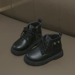 2025 Spring Autumn Winter Ankle Boots Light Girl Platform Shoes Burgundy Beige Black Boys Short Boots Super Cozy Shoes