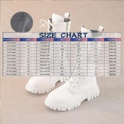 Anti-Slip Winter Boots for Teen Girls Punk Gothic Ankle Boots Daily Wear Mid-Calf Faux Leather Combat Boots with Side Zipper