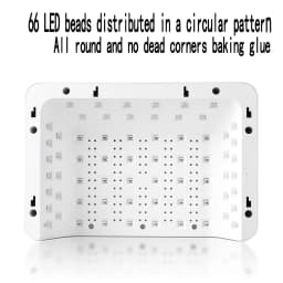 Professional High Power Portable Nail Dryer UV Lamp Acrylic Manicure Hand Pillow 365nm Luminous Deep Nail Armpit