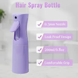 6pcs Hair Care Set with Comb, Spray Bottle, Satin Hair Cap, and Shampoo Brush - Enhances Hair Care Experience, Unisex Adult Use