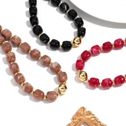 Colorful Acrylic Big Square Beaded Choker Necklaces for Women Personalized Handmade Pendant Necklace New Fashion Jewelry Gift