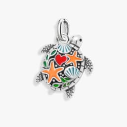 Adjustable 925 Sterling Silver Vintage Pendants Sea Turtle Animal Series Charms Beads Fit Original Bracelet Necklace DIY Jewelry