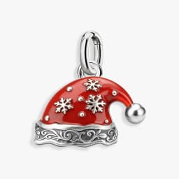 Adjustable 925 Sterling Silver Vintage Pendants Santa Claus Charms Beads Fit Original Bracelet Necklace DIY Jewelry For Women