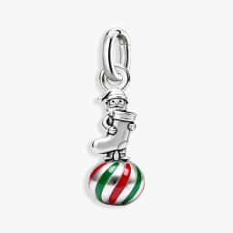 Adjustable 925 Sterling Silver Vintage Pendants Santa Claus Charms Beads Fit Original Bracelet Necklace DIY Jewelry For Women