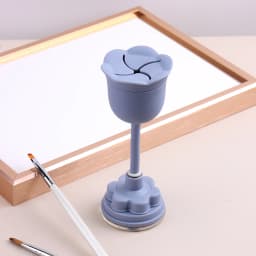 360° Rotating for Nail Polish Holder Stand with Anti-Spill Tilted Design Ergonomic Grip, Portable Desktop Storage for Nail Paint