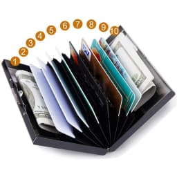 Horse Head Anti-Scan RFID 10 Cards Aluminum Metal Credit Card Holder Blocking Wallet Case Business Card Protection Hold