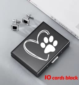 Horse Head Anti-Scan RFID 10 Cards Aluminum Metal Credit Card Holder Blocking Wallet Case Business Card Protection Hold
