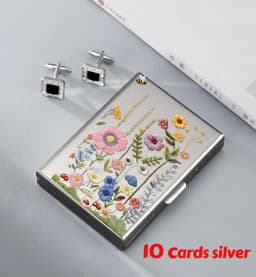 Horse Head Anti-Scan RFID 10 Cards Aluminum Metal Credit Card Holder Blocking Wallet Case Business Card Protection Hold