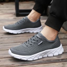 Men's Sneakers Mesh Lightweight Women's Shoes Casual Flats Shoes Men Running Sports Shoes Soft Tennis Breathable Male Sneakers
