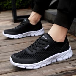 Men's Sneakers Mesh Lightweight Women's Shoes Casual Flats Shoes Men Running Sports Shoes Soft Tennis Breathable Male Sneakers