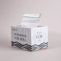 Leopard Print Pop Up Hair Foil Highlighting Foil 5x11 Inch Aluminum Foil Sheets for Hair Coloring Stylist Hairdressing Tools
