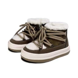 2025 New Autumn/Winter Children Boots For Boys Warm Plush Rubber Sole Toddler Kids Sneakers Fashion Girls Boots 21-30