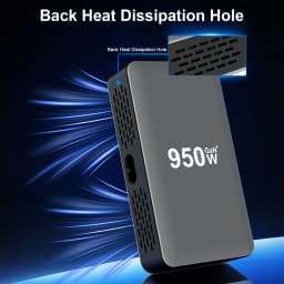 950W USB C GaN Charger 100W PD3.0 PPS QC3.0 Multiport Fast Charging Station For Laptop iPhone Samsung Macbook Pro Tablet