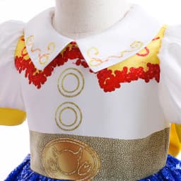 Girl Jessie Dress Kids Yellow Blue Cowgirl Cosplay Costume Kids Fancy Party Outfit Halloween Christmas Gift