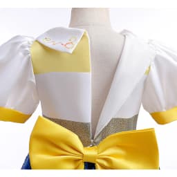 Girl Jessie Dress Kids Yellow Blue Cowgirl Cosplay Costume Kids Fancy Party Outfit Halloween Christmas Gift
