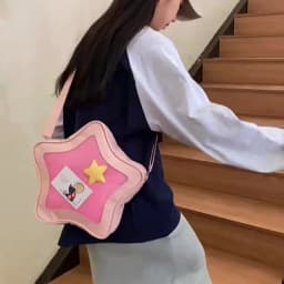 Cute Kawaii Ita Bag Original Anime Five Pointed Star Two-dimensional Crossbody Street Fashion Ulzzang Shoulder For Girls