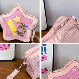 Cute Kawaii Ita Bag Original Anime Five Pointed Star Two-dimensional Crossbody Street Fashion Ulzzang Shoulder For Girls