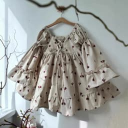 2025 Baby Girl Spring and Autumn New Style Long Sleeve Fashion and Beautiful Kids Outwear Comfortable Dress