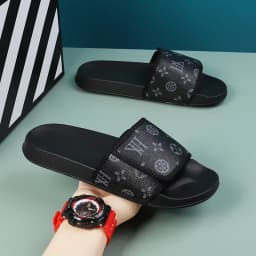 Men's Genuine Leather Sandals Comfortable Man Sandal House Slippers Man Summer Shoes Sale Genuine Mens Slipper Flip Flop Slides