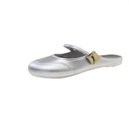 Womens Soft Bottom Mary Jane Shoes Summer Comfortable Flat Sandals Square Toe PVC Beach Shoes Pure Color Retro French Lazy Shoe